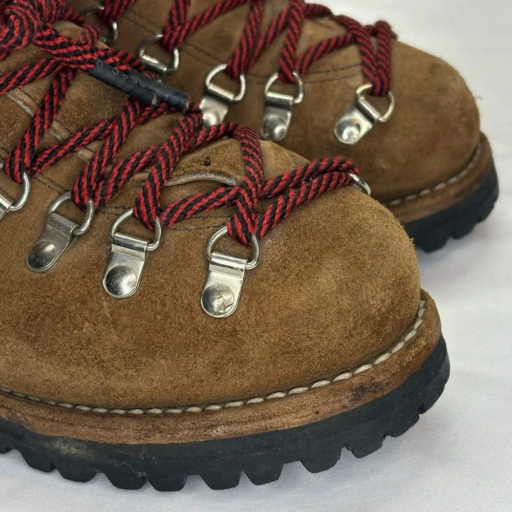 Vintage Dexter Mountaineer‎ Alpine Hiking Boots Men's 6 Women's 7 USA